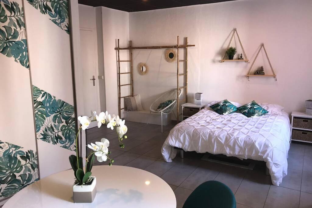 Studio Cocooning A 50 M Du Port, Classe 1 Etoile Cassis Buitenkant foto
